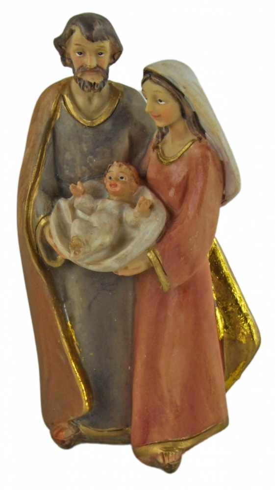 Zauberhafte Krippenfiguren Heilige Familie, 2er Set, ca. 12 cm, K 240